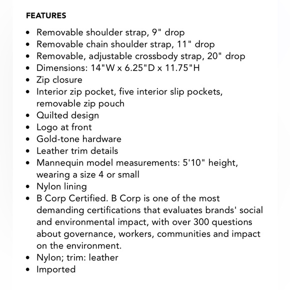 MZ Wallace Walnut Madison Shoulder Bag - Picture 10 of 10